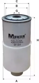 DF 304 MFILTER Топливный фильтр